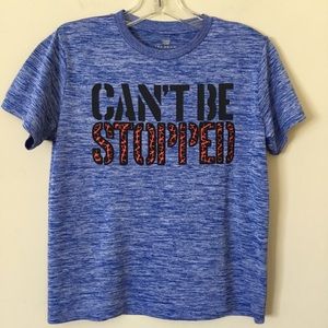 TEK Gear Boys T-Shirt Short Sleeve Blue Size M